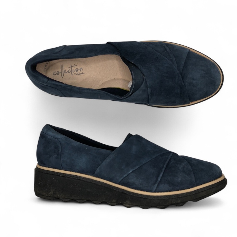 Clarks Women's Sharon Form Suede Loafers